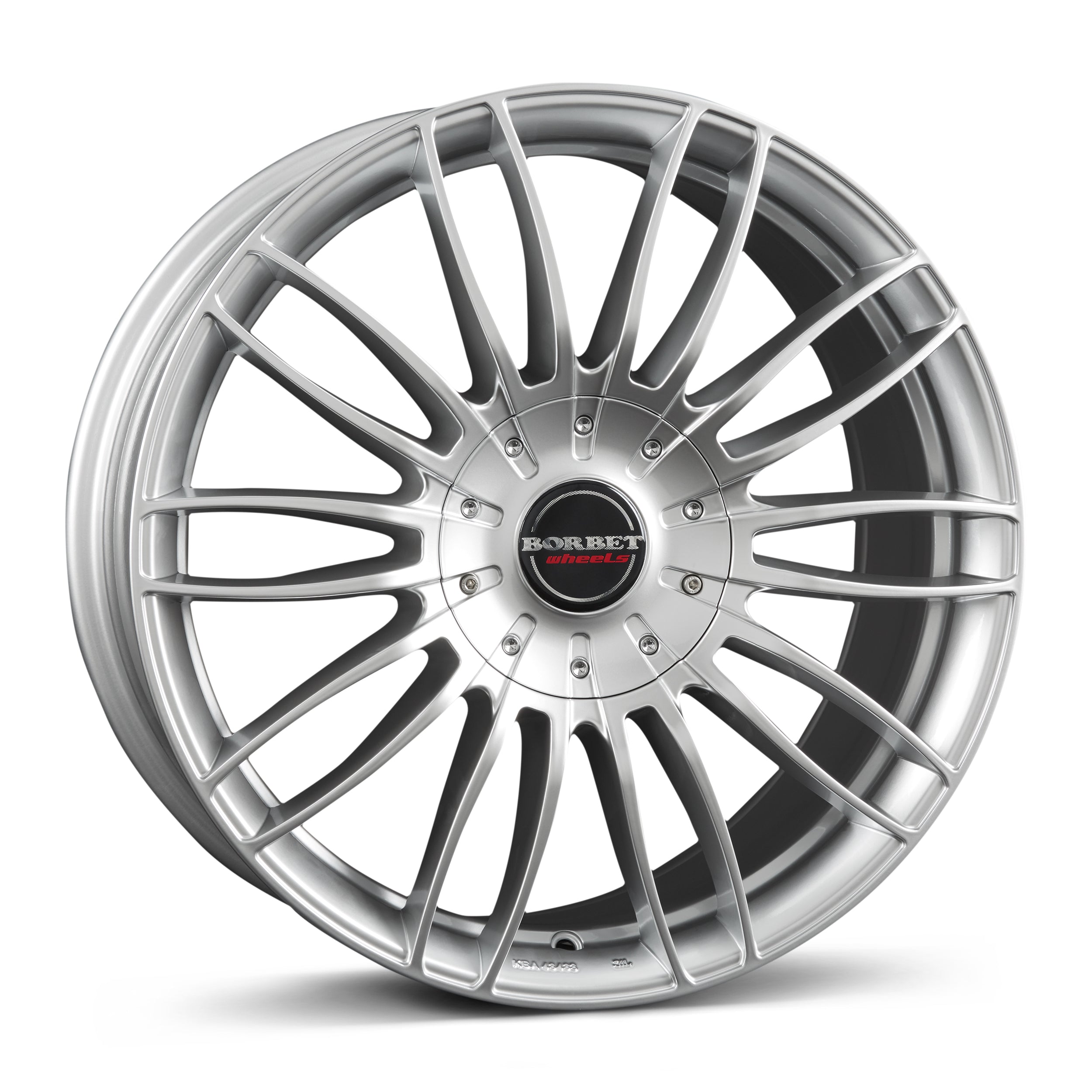 Hyundai Ioniq 5 paketin Borbet CW3-8519 sterling silver 8.5x19 jako: 5x114.3 et: 40 Alumiinivanne – vannemallin kuva