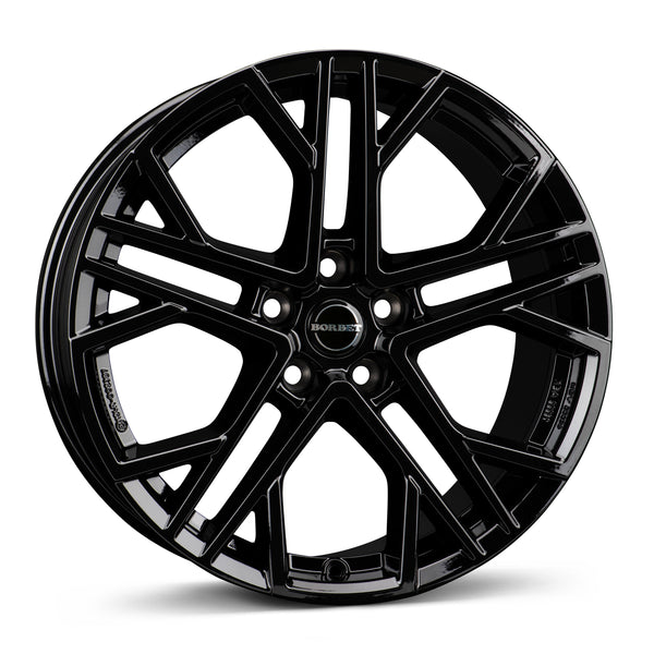 Borbet XV 85930 black glossy 8.5x19 jako: 5x114.3 et: 35 Alumiinivanne – mallikuva