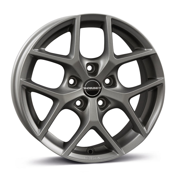 BYD Seal paketin Borbet Y 80830 titan matt 8x18 jako: 5x120 et: 43 Alumiinivanne – vannemallin kuva