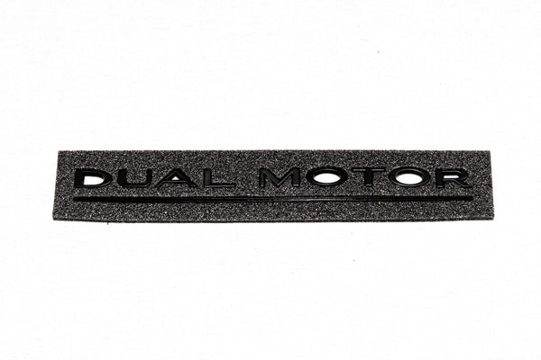 DUAL MOTOR -label til bagklap