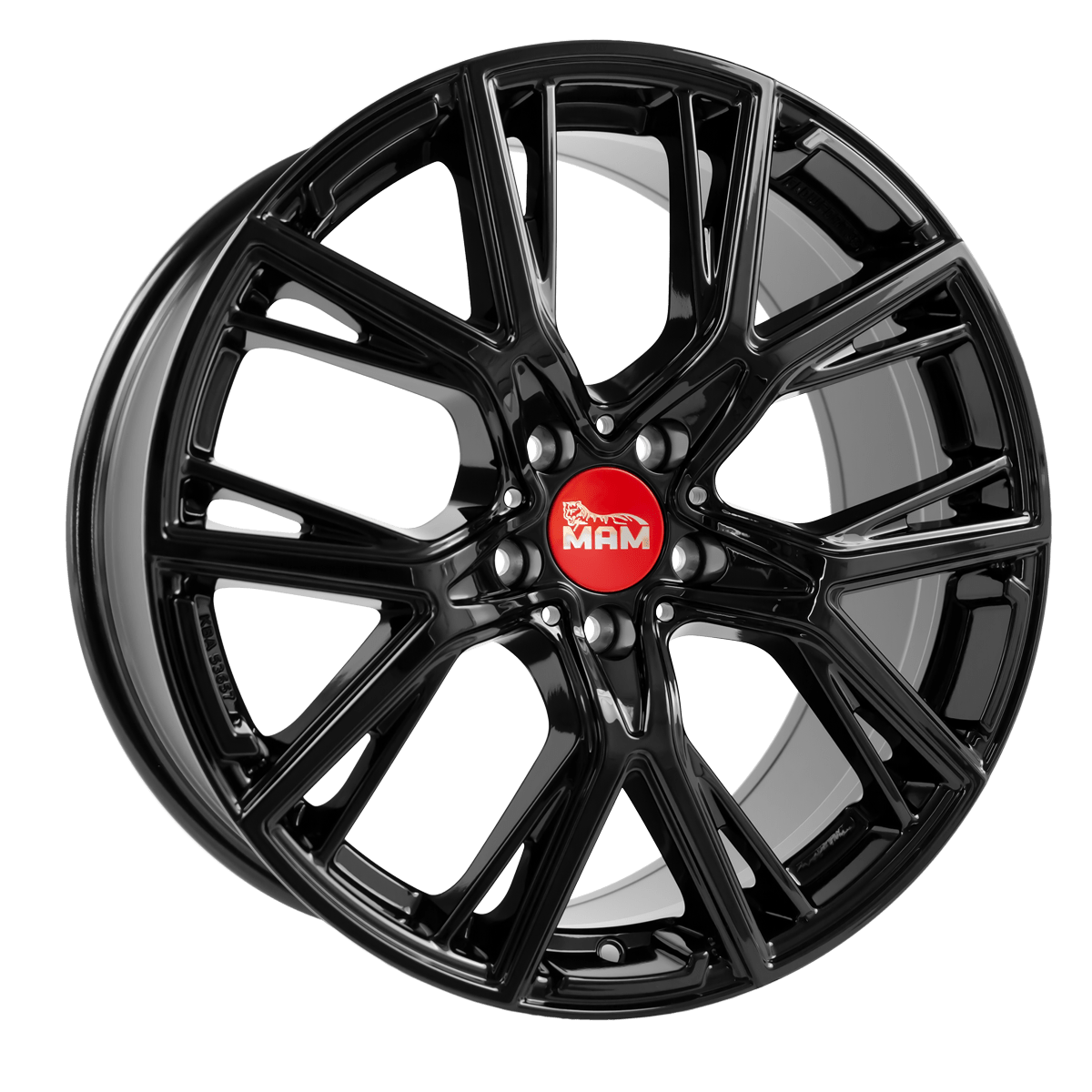 Audi Q4 e-tron paketin MAM B4 Black Painted 8.5x19 jako: 5x112 et: 45 Alumiinivanne – vannemallin kuva