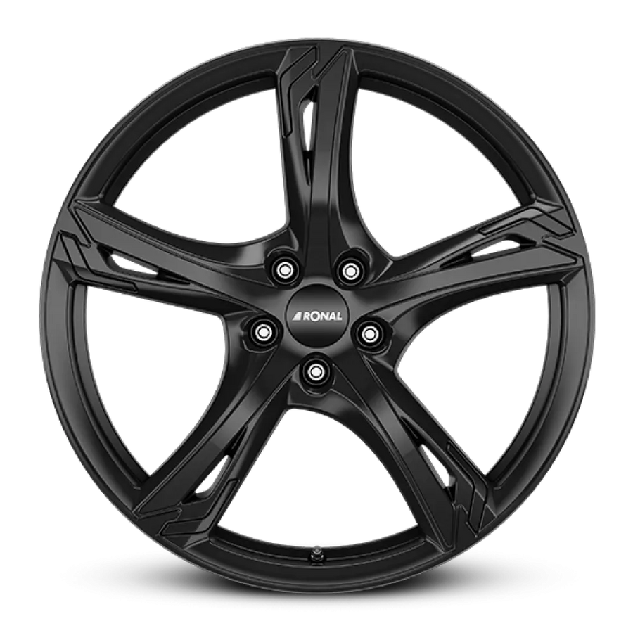 Ronal R62 JET BLACK 7.5x17 jako: 5x114.3 et: 40 velg