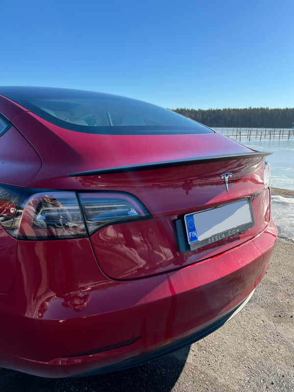 Tesla Model 3 – hækspoiler – produktbillede 5