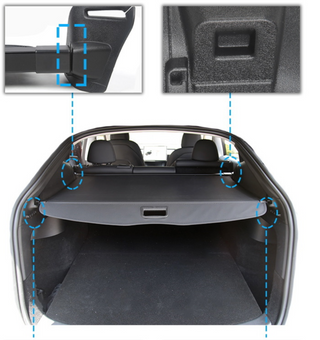 Tesla Model Y – bagageafdekking – productafbeelding 4
