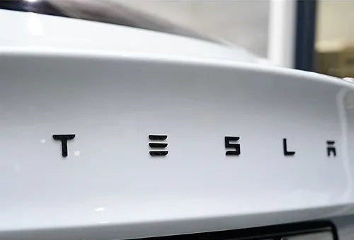 Tesla tekststickers