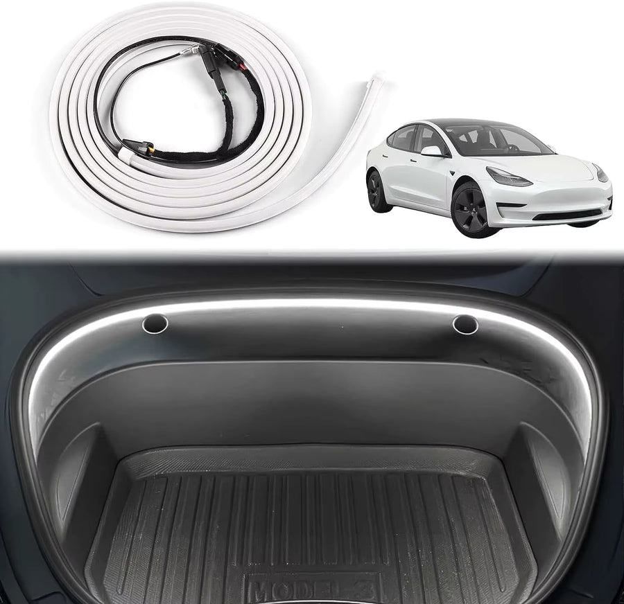 Tesla Model Y – frunk light strip