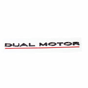 DUAL MOTOR-emblem för baklucka