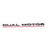 DUAL MOTOR -label til bagklap