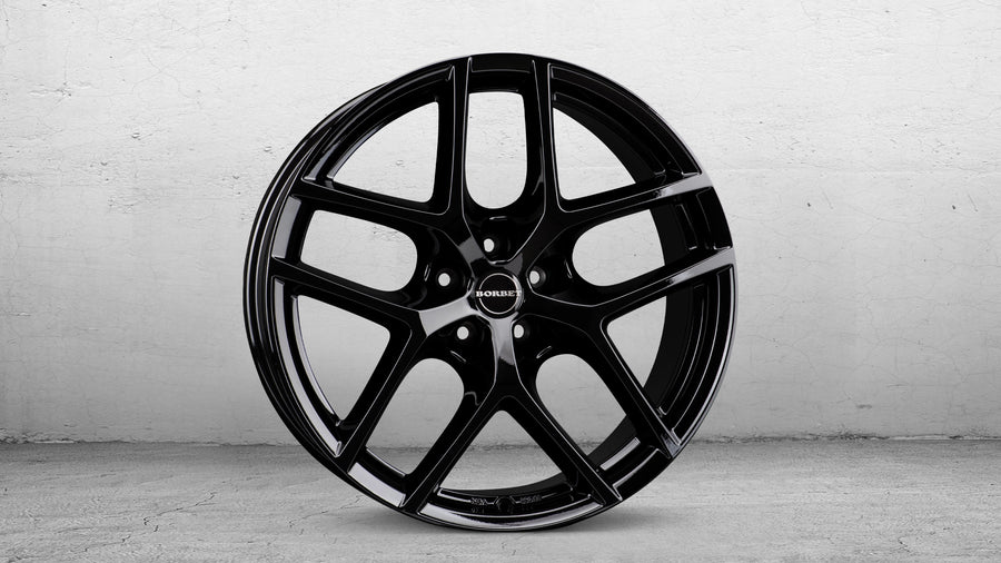 Borbet Y 85835 black glossy 8.5x18 Bolt pattern: 5x112 ET: 50