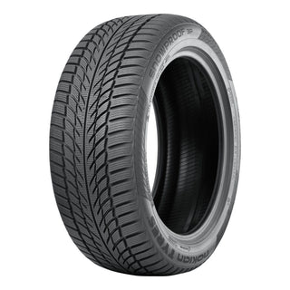 Nokian Tyres Snowproof 3P – valmistajan mallikuva; kuvassa näkyvät mitat ovat esimerkkikoosta. Kuva: Nokian Tyres