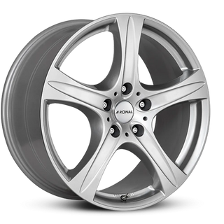 RONAL R55 SUV Crystal Silver – valmistajan mallikuva, tarkat mitat tuotetiedoissa. Kuva: RONAL.